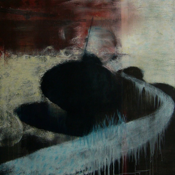 (T0574) Radar, 2005, acrylique sur toile, 150 x 150 cm.jpg