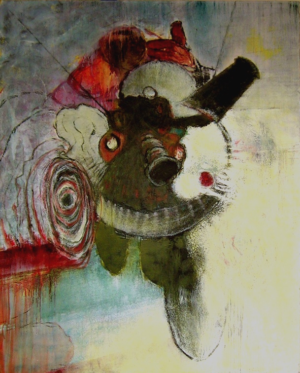 (T0577) Soldat 2, 2005, acrylique sur toile, 162 x 130 cm (48797 visites) (T0577) Soldat 2, 2005, acrylique sur toile, 162 x 130 cm