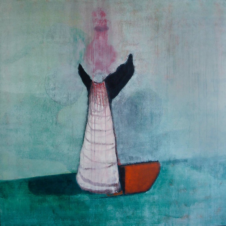 (T0581) Victoire, 2005, acrylique sur toile, 200 x 200 cm (15616 visites) (T0581) Victoire, 2005, acrylique sur toile, 200 x 200 cm