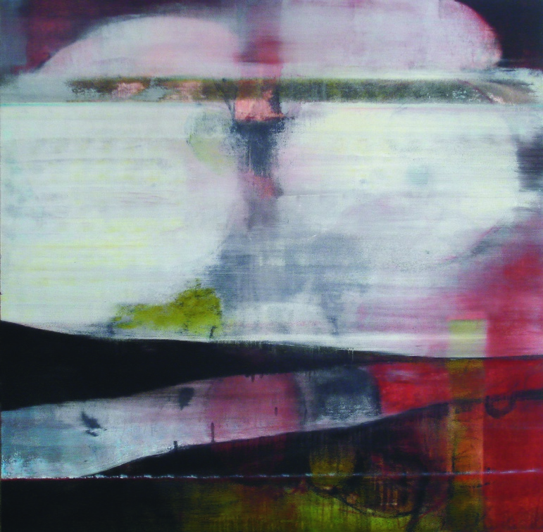 (T0585) Bombe 3, 2006, acrylique sur toile, 150 x 150 cm (12837 visites) (T0585) Bombe 3, 2006, acrylique sur toile, 150 x 150 cm