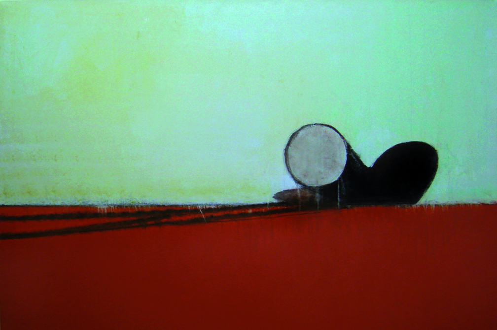 (T0616) Épave, 2007, acrylique sur toile, 130 x 195 cm