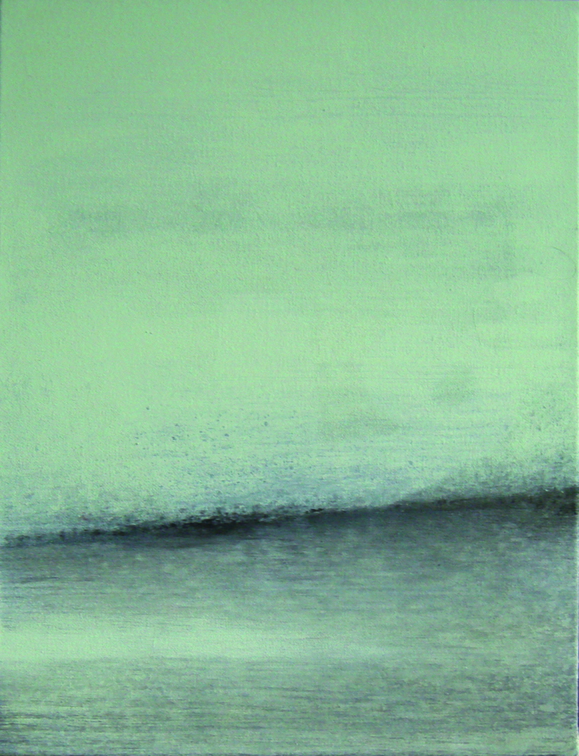 (T0629) Petit rien, 2007, acrylique sur toile, 35 x 27 cm
