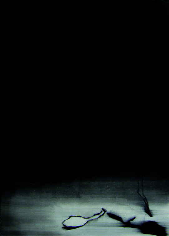 (T0630) Sous-fifre, 2007, acrylique sur toile, 162 x 114 cm (polyptyque 5 avec T0616, T0613, T0636 et T0618)