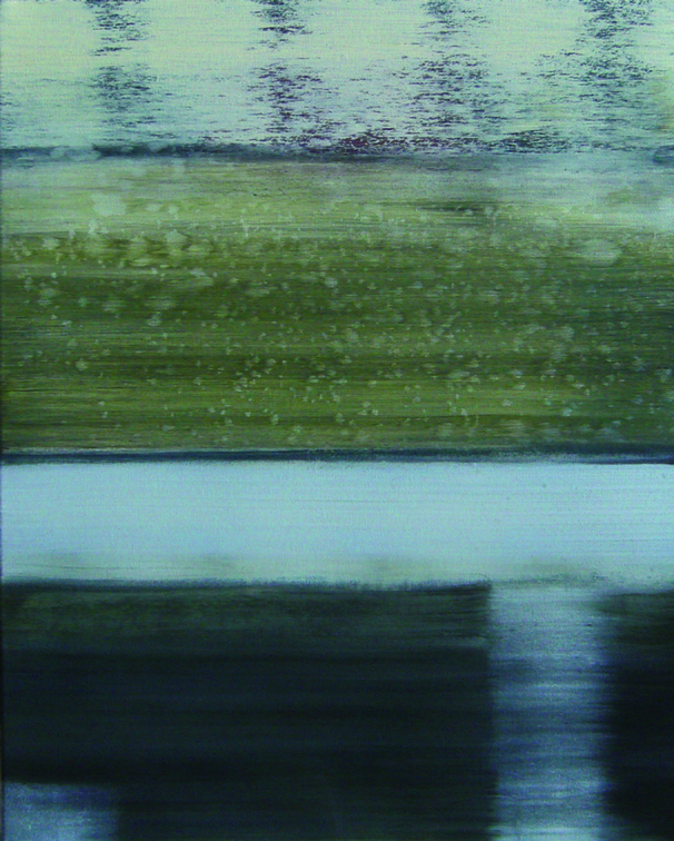 (T0633) Temps perdu 2, 2007, acrylique sur toile, 41 x 33 cm (38067 visites) (T0633) Temps perdu 2, 2007, acrylique sur toile, 41 x 33 cm