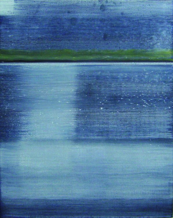 (T0634) Temps perdu 3, 2007, acrylique sur toile, 41 x 33 cm (36895 visites) (T0634) Temps perdu 3, 2007, acrylique sur toile, 41 x 33 cm