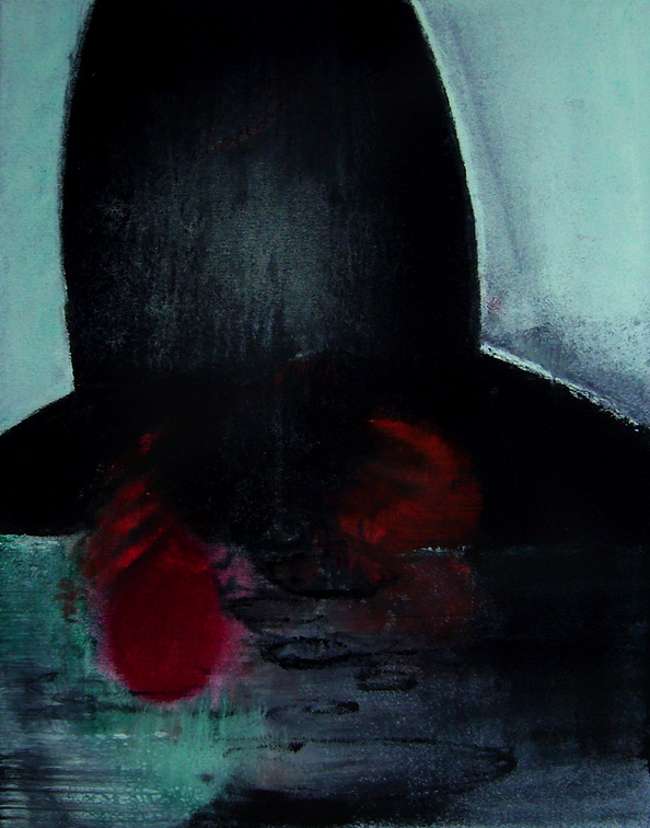 (T0636) Airplane, 2008, acrylique sur toile, 65 x 50 cm