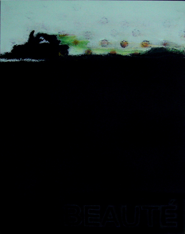 (T0639) Beauté, 2008, acrylique sur toile, 65 x 50 cm (31289 visites) (T0639) Beauté, 2008, acrylique sur toile, 65 x 50 cm