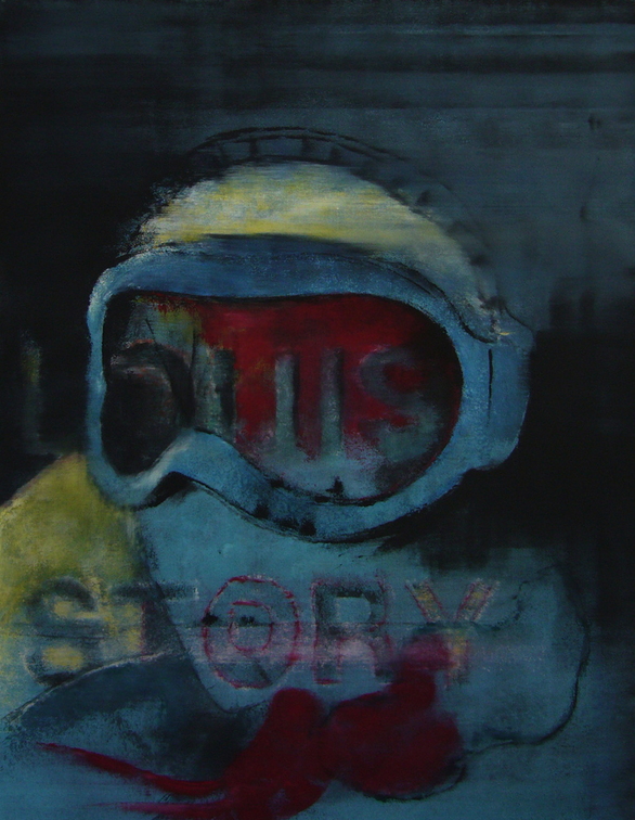 (T0663) Louis’ Story, 2008, acrylique sur toile, 130 x 97 cm