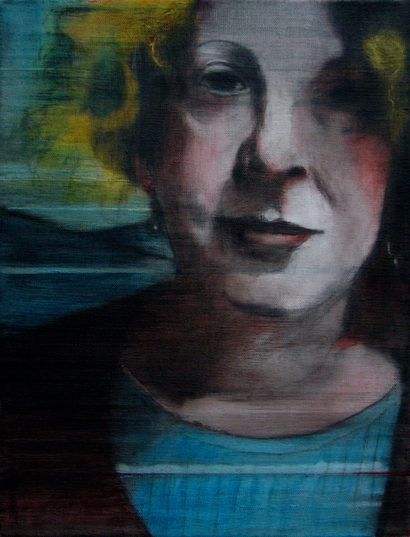 (T0666) Marie-Blanche Lombardo, 2008, huile sur toile, 35 x 27 cm (22229 visites) (T0666) Marie-Blanche Lombardo, 2008, huile sur toile, 35 x 27 cm