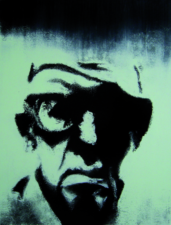 (T0668) Masque 5, 2008, acrylique sur toile, 130 x 97 cm (17844 visites) (T0668) Masque 5, 2008, acrylique sur toile, 130 x 97 cm