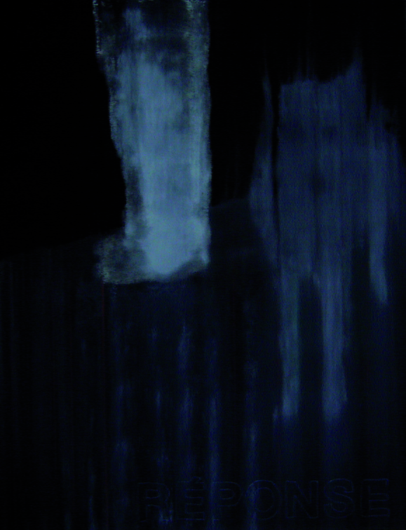 (T0675) Réponse, 2008, acrylique sur toile, 65 x 50 cm (26541 visites) (T0675) Réponse, 2008, acrylique sur toile, 65 x 50 cm