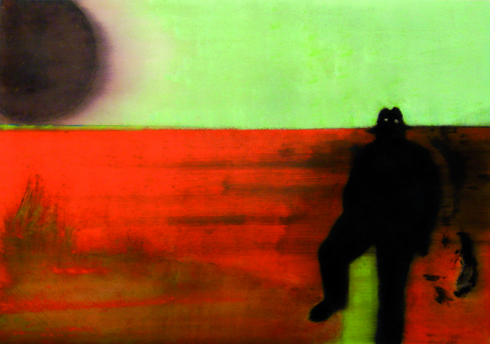 (T0683) Bienvenue, 2009, acrylique sur toile, 114 x 162 cm (35877 visites) (T0683) Bienvenue, 2009, acrylique sur toile, 114 x 162 cm