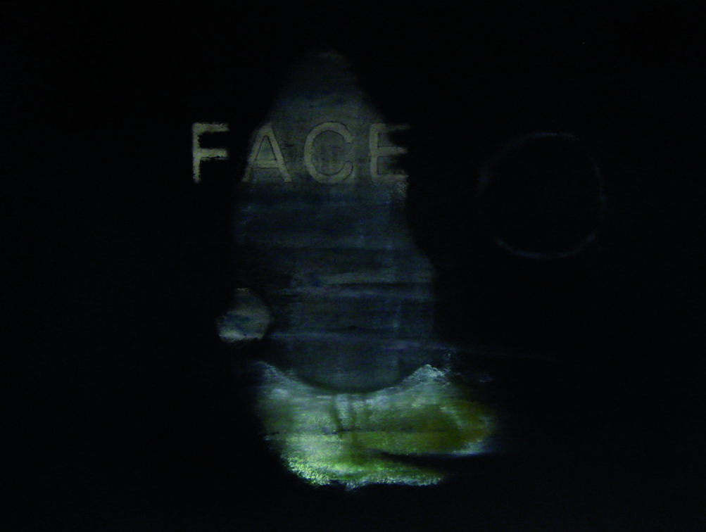 (T0691) Face, 2009, acrylique sur toile, 97 x 130 cm