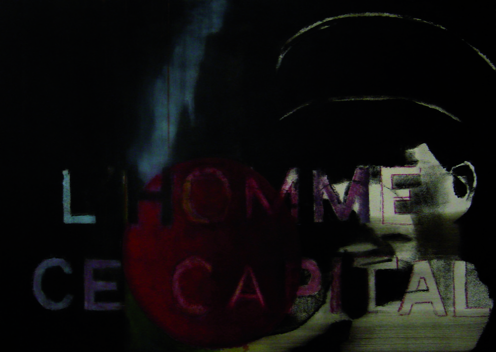 (T0701) L’homme ce capital, 2009, acrylique sur toile, 115 x 163 cm (20641 visites) (T0701) L’homme ce capital, 2009, acrylique sur toile, 115 x 163 cm