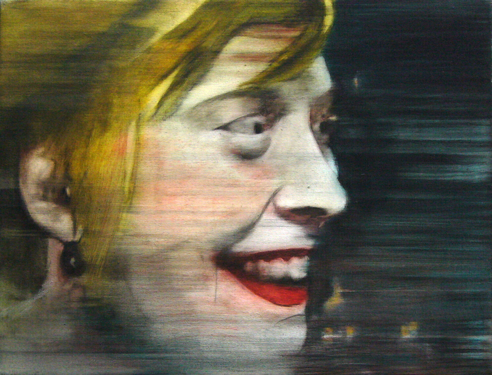 (T0702) Lola Riccaboni, 2009, huile sur toile, 27 x 35 cm (27868 visites) (T0702) Lola Riccaboni, 2009, huile sur toile, 27 x 35 cm