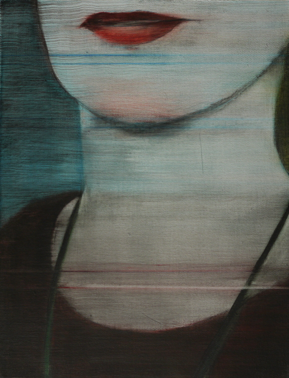 (T0714) Paula, 2009, huile sur toile, 35 x 27 cm (30675 visites) (T0714) Paula, 2009, huile sur toile, 35 x 27 cm