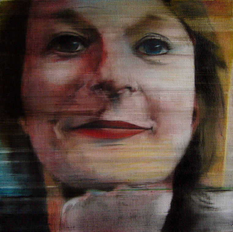 (T0715) Paula Aisenberg 2, 2009, huile sur toile, 30 x 30 cm