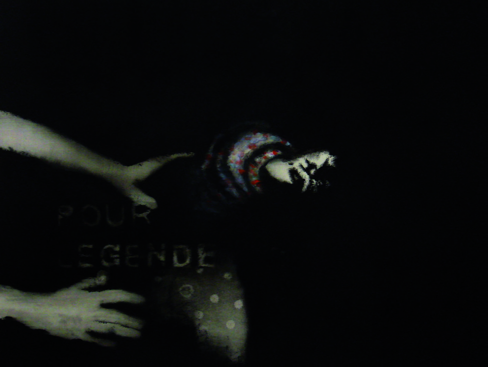 (T0716) Pour légende, 2009, acrylique sur toile, 97 x 130 cm, collection privée (17703 visites) (T0716) Pour légende, 2009, acrylique sur toile, 97 x 130 cm, collection privée