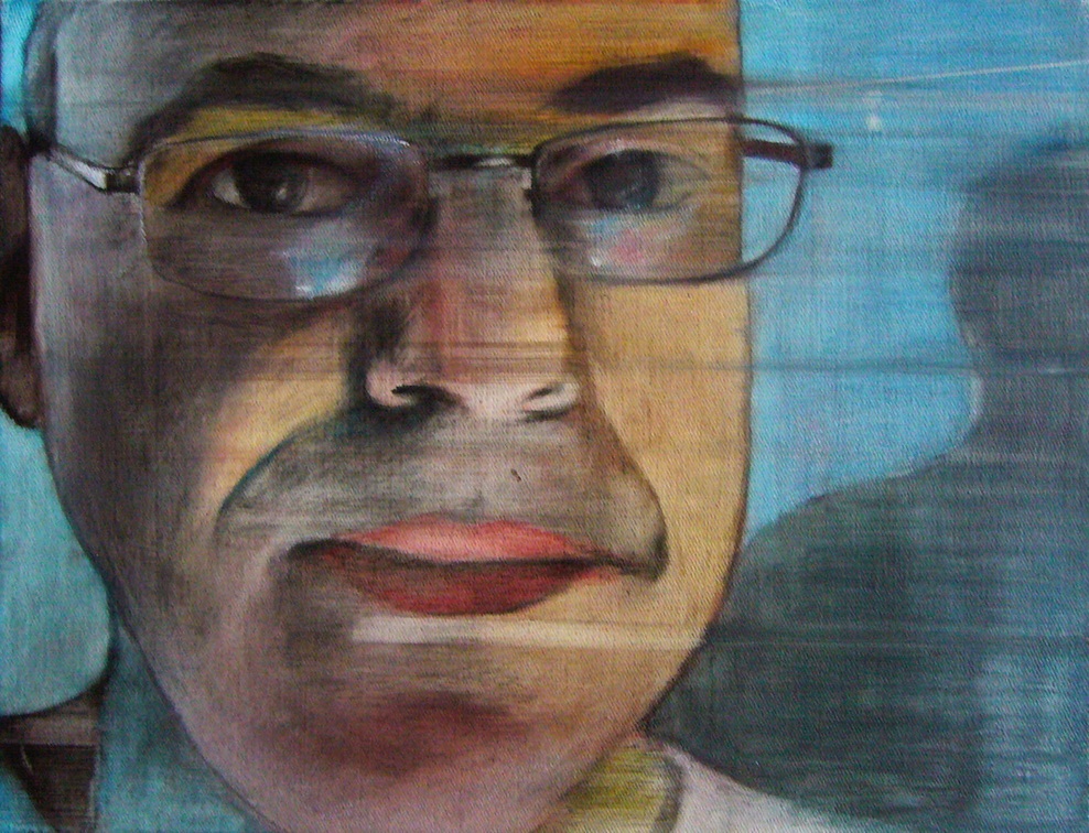 (T0718) Saadi Souami, 2009, huile sur toile, 27 x 35 cm (24271 visites) (T0718) Saadi Souami, 2009, huile sur toile, 27 x 35 cm