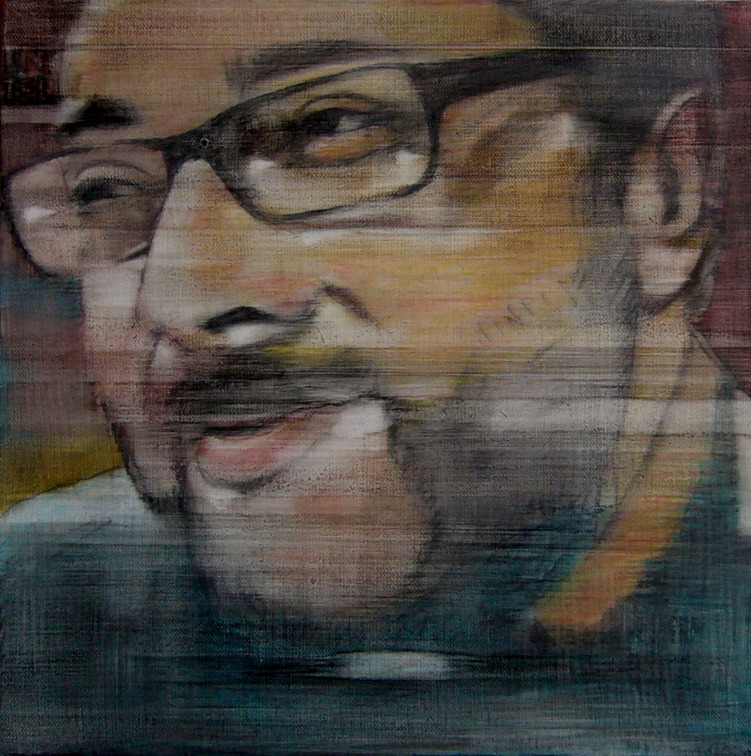 (T0738) François M., 2010, huile sur toile, 30 x 30 cm, collection privée (15519 visites) (T0738) François M., 2010, huile sur toile, 30 x 30 cm, collection privée