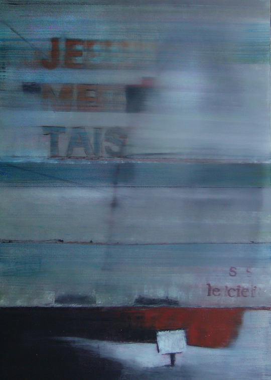 (T0742) Le ciel, 2010, acrylique sur toile, 175 x 140 cm