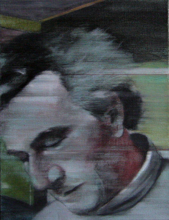 (T0753) Marcel Cartus, 2010, huile sur toile, 35 x 27 cm