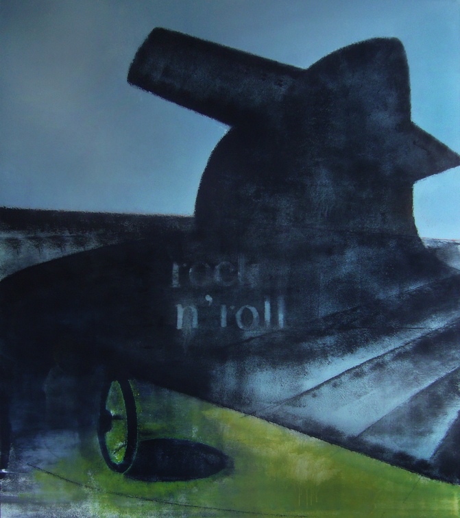 (T0765) Rock n\'Roll, 2010, acrylique sur toile, 205 x 185 cm (22307 visites) (T0765) Rock n\'Roll, 2010, acrylique sur toile, 205 x 185 cm