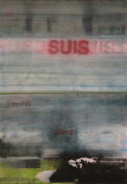 (T0767) Suis, 2010, acrylique sur toile, 130 x 89 cm (21015 visites) (T0767) Suis, 2010, acrylique sur toile, 130 x 89 cm