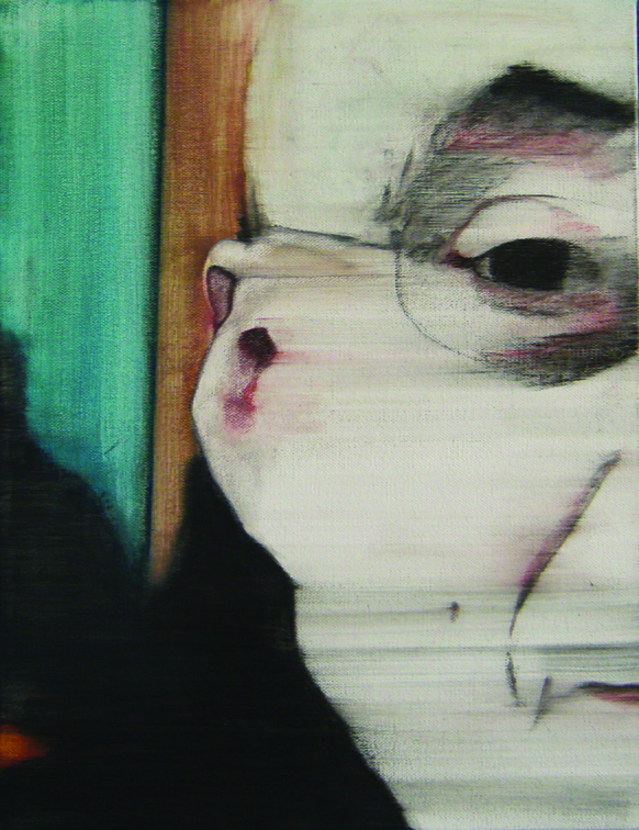(T0784) Hervé Rabot, 2011, huile sur toile, 35 x 27 cm, collection privée (17620 visites) (T0784) Hervé Rabot, 2011, huile sur toile, 35 x 27 cm, collection privée