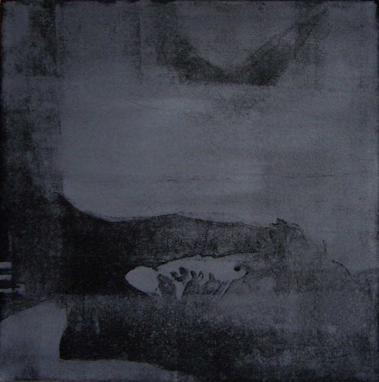 (T0789) Ophélie, 2011, acrylique sur toile, 60 x 60 cm