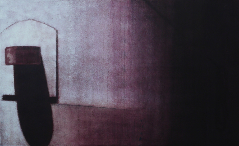 (T0797) Bénitier, 2012, acrylique sur toile, 89 x 114 cm (19323 visites) (T0797) Bénitier, 2012, acrylique sur toile, 89 x 114 cm