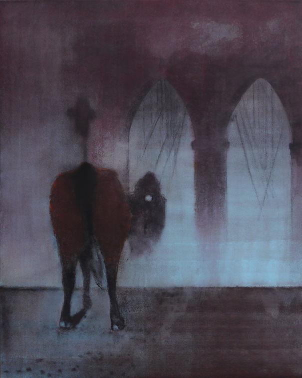 (T0799) Brooklyn bridge, 2011-2012, acrylique sur toile, 162 x 130 cm
