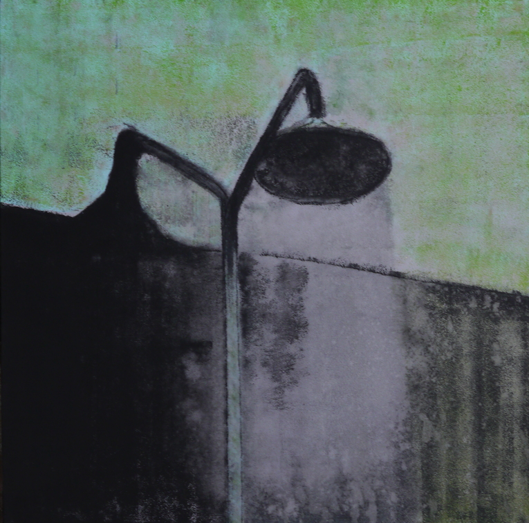 (T0805) Douche, 2012, acrylique sur toile, 80 x 80 cm, collection privée (21908 visites) (T0805) Douche, 2012, acrylique sur toile, 80 x 80 cm, collection privée