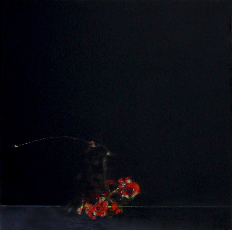(T0807) Fleurs, 2012, acrylique sur toile, 50 x 50 cm (24167 visites) (T0807) Fleurs, 2012, acrylique sur toile, 50 x 50 cm