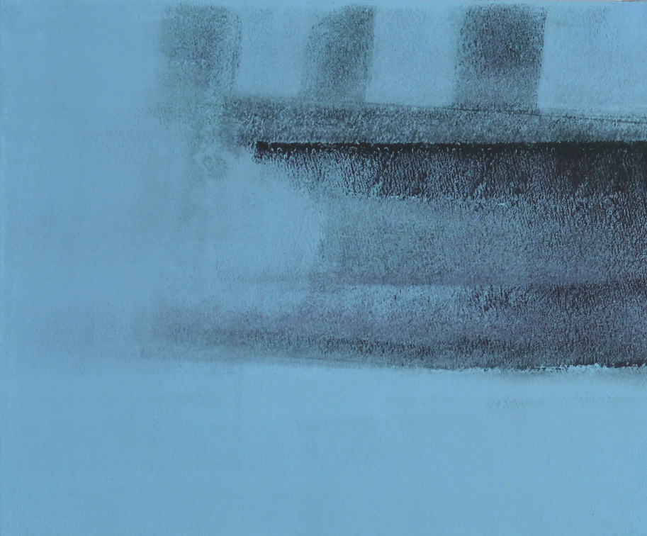 (T0826) Titanic, 2012, acrylique sur toile, 40 x 50 cm (20848 visites) (T0826) Titanic, 2012, acrylique sur toile, 40 x 50 cm