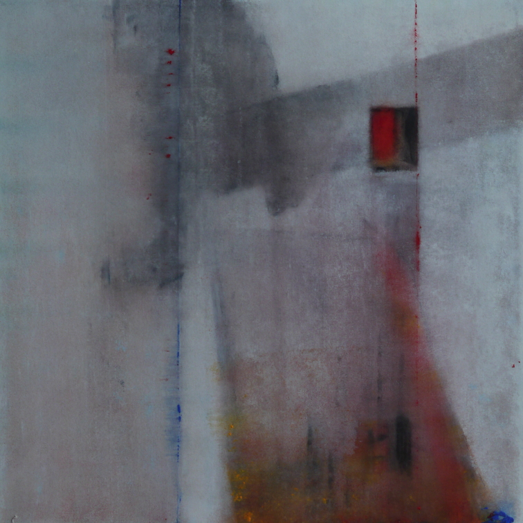 (T0829) Veduta 2, 2012, acrylique sur toile, 80 x 80 cm, collection privée (19304 visites) (T0829) Veduta 2, 2012, acrylique sur toile, 80 x 80 cm, collection privée