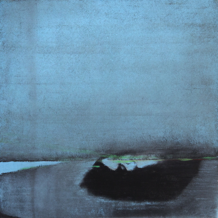 (T0834) Dérivant, 2013, acrylique sur toile, 60 x 60 cm (40088 visites) (T0834) Dérivant, 2013, acrylique sur toile, 60 x 60 cm