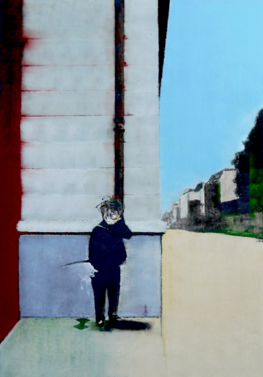 (T0837) Fuck you!, 2013, acrylique sur toile, 162 x 114 cm, collection privée (20245 visites) (T0837) Fuck you!, 2013, acrylique sur toile, 162 x 114 cm, collection privée