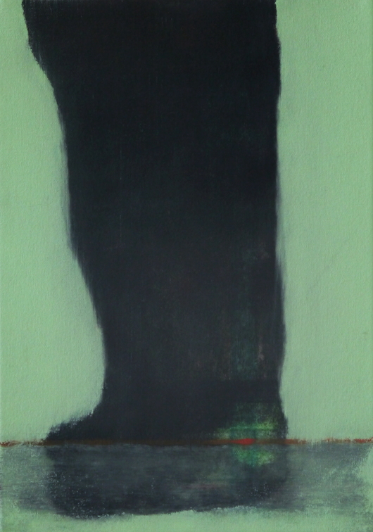 (T0856) Pasteur 2, 2013, acrylique sur toile, 35 x 24 cm (19733 visites) (T0856) Pasteur 2, 2013, acrylique sur toile, 35 x 24 cm