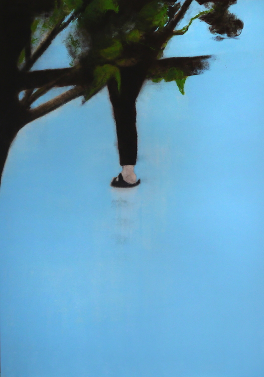 (T0865) Ascension, 2014, acrylique sur toile, 162 x 114 cm, collection privée (21546 visites) (T0865) Ascension, 2014, acrylique sur toile, 162 x 114 cm, collection privée