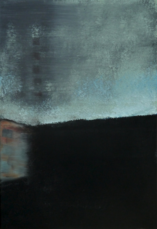 (T0874) Écume, 2014, acrylique sur toile, 35 x 24 cm, collection privée (28514 visites) (T0874) Écume, 2014, acrylique sur toile, 35 x 24 cm, collection privée