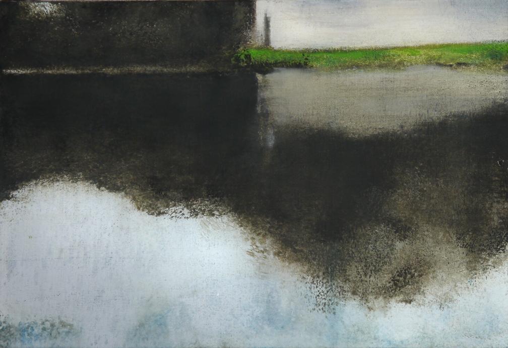 (T0878) Jouhet, 2014, acrylique sur toile, 24 x 35 cm, collection artiste (25559 visites) (T0878) Jouhet, 2014, acrylique sur toile, 24 x 35 cm, collection artiste