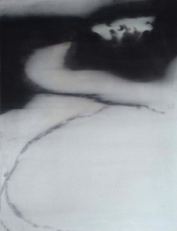 (T0884) Le passeur (Eurydice), 2014, acrylique sur toile, 65 x 50 cm (17579 visites) (T0884) Le passeur (Eurydice), 2014, acrylique sur toile, 65 x 50 cm