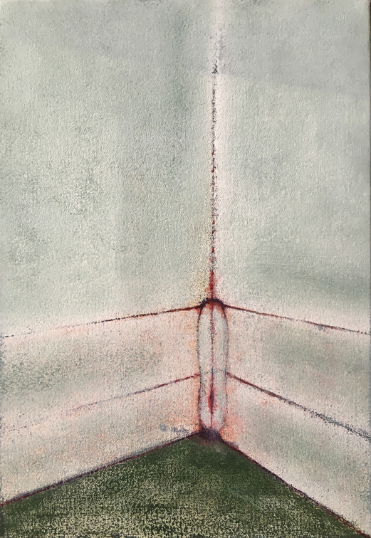 (T0901) Ring, 2014, acrylique sur toile, 35 x 27 cm (51695 visites) (T0901) Ring, 2014, acrylique sur toile, 35 x 27 cm