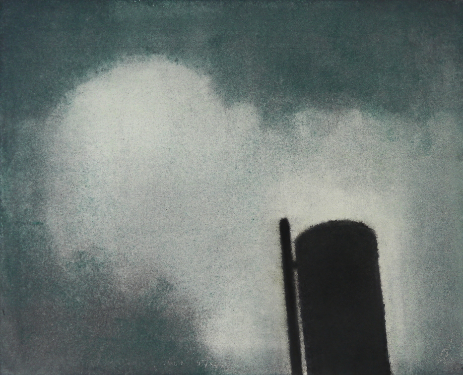 (T0905) Vapeur, 2014, acrylique sur toile, 40 x 50 cm, collection privée (23039 visites) (T0905) Vapeur, 2014, acrylique sur toile, 40 x 50 cm, collection privée