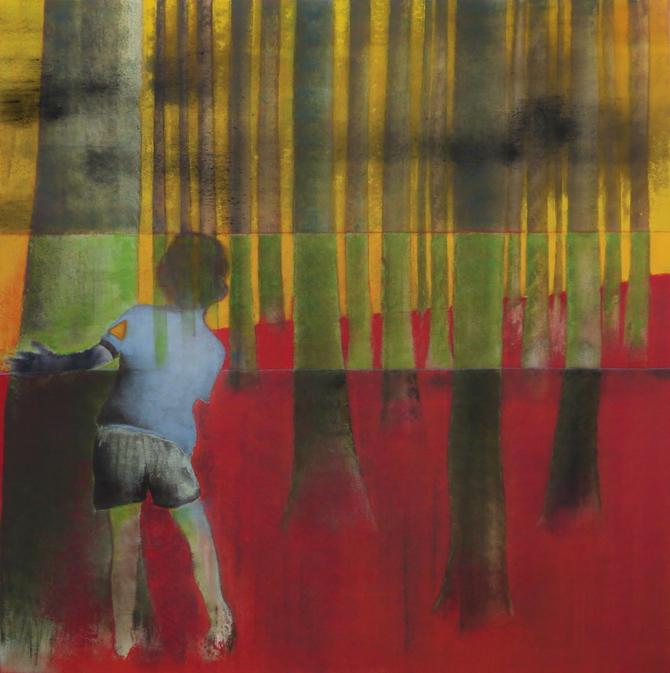 (T0921) Les irradiés, 2015, acrylique sur toile, 200 x 200 cm, collection Société Générale (15534 visites) (T0921) Les irradiés, 2015, acrylique sur toile, 200 x 200 cm, collection Société Générale