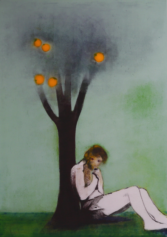(T0940) L’arbre aux songes, 2016, acrylique sur toile, 162 x 114 cm, collection privée (58441 visites) (T0940) L’arbre aux songes, 2016, acrylique sur toile, 162 x 114 cm, collection privée