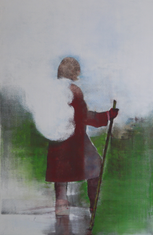 (T0980) Le marchand de rêves, 2016-2017, acrylique sur toile, 162 x 114 cm (33103 visites) (T0980) Le marchand de rêves, 2016-2017, acrylique sur toile, 162 x 114 cm