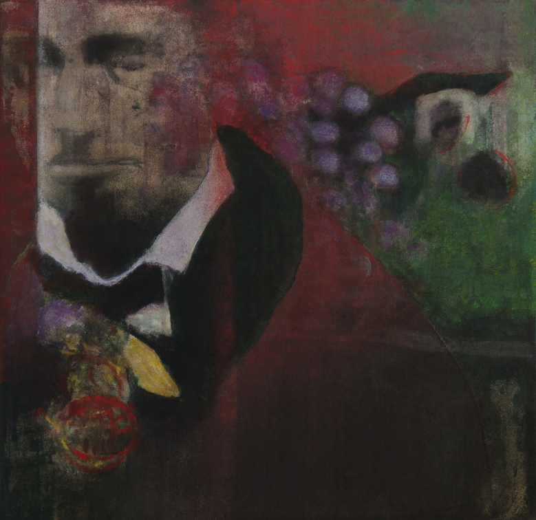 (T0982) Les fleurs de C. B., 2017, acrylique sur toile, 80 x 80 cm (19323 visites) (T0982) Les fleurs de C. B., 2017, acrylique sur toile, 80 x 80 cm