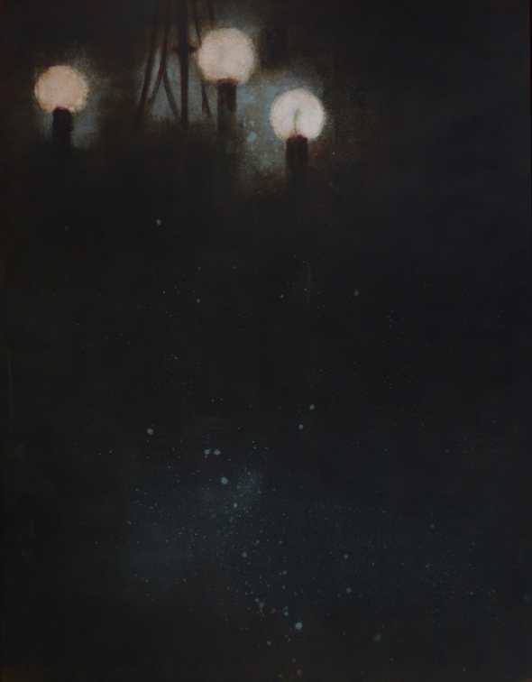 (T0985) Luminaires, 2016-2017, acrylique sur toile, 146 x 114 cm (47757 visites) (T0985) Luminaires, 2016-2017, acrylique sur toile, 146 x 114 cm